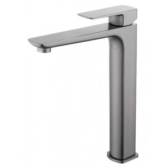 Смеситель для раковины высокий Wonzon & Woghand Edge WW-88239003-BGM, тёмный графит фото 