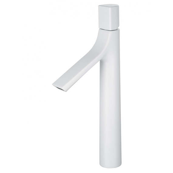 Смеситель для раковины высокий Wonzon & Woghand The one WW-H1011-MW, белый фото 