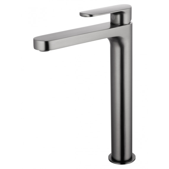 Смеситель для раковины высокий Wonzon & Woghand WW-H1034-BGG, тёмный графит фото 