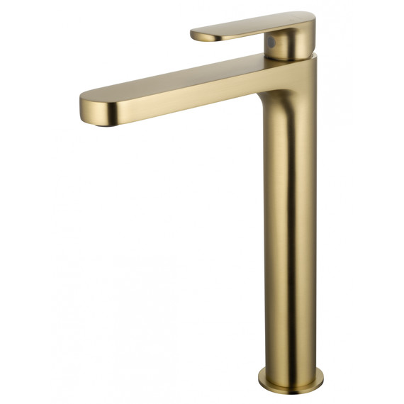 Смеситель для раковины высокий Wonzon & Woghand WW-H1034-BG, золото фото 