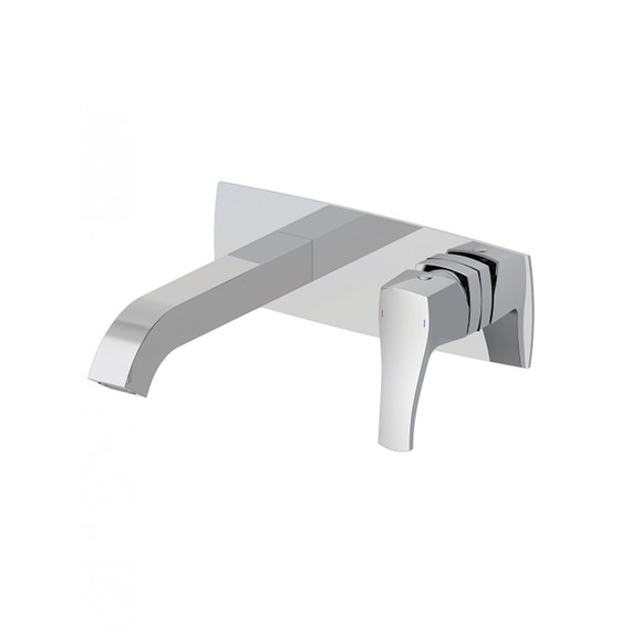 Смеситель для раковины настенный Wonzon & Woghand Flex WW-88869072-BN (со скрытой частью) никель фото 