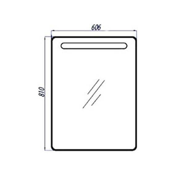 Зеркало-шкаф Акватон Америна 60 см L 1A135302AM01L фото 6