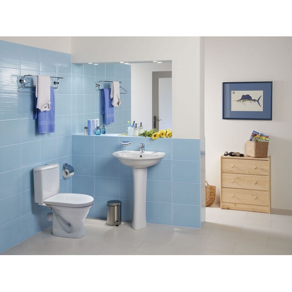 Унитаз-компакт Santek Алькор 1.WH30.2.140 с крышкой дюропласт фото 2