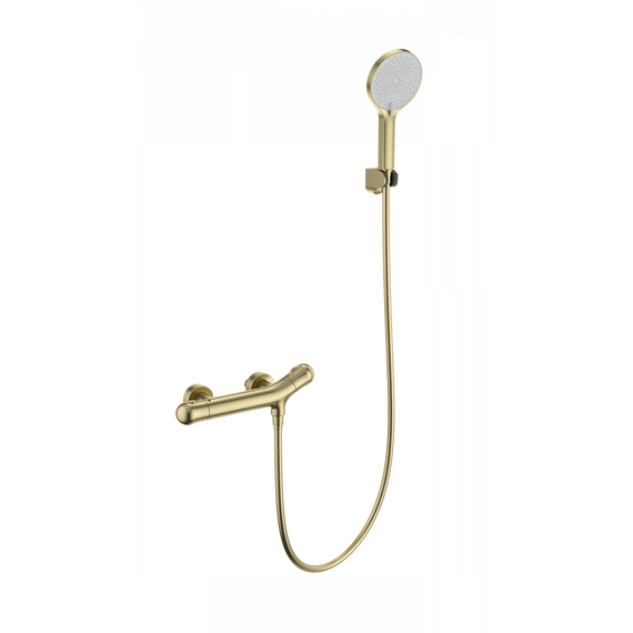 Смесители для душа с термостатом Wonzon & Woghand T-1000 WW-B2057-A-BG, золото фото 