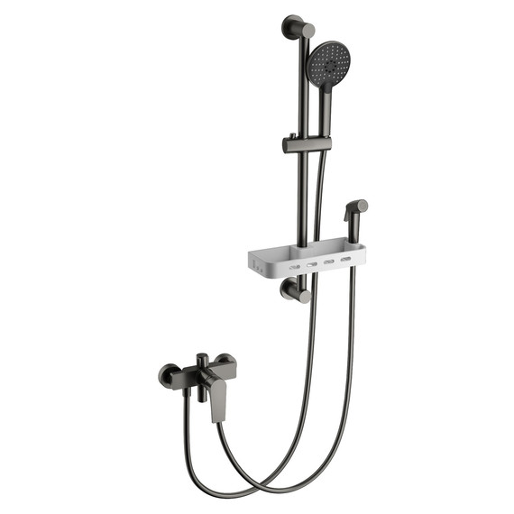 Смесители для душа Wonzon & Woghand WW-A31003-BGG, тёмный графит фото 