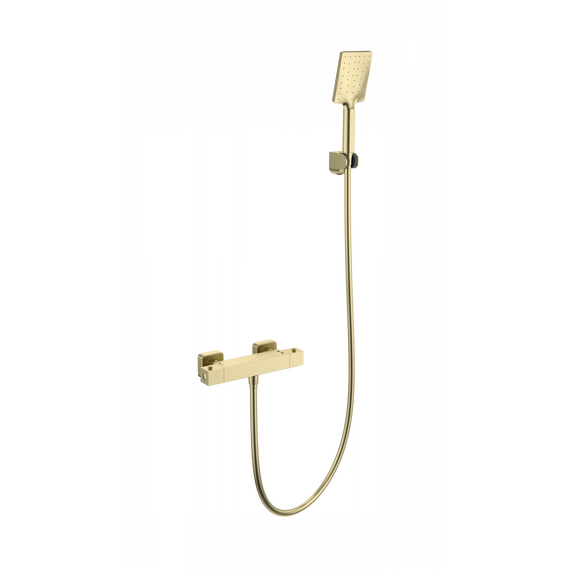 Смесители для душа с термостатом Wonzon & Woghand WW-B2026-A-BG, золото фото 