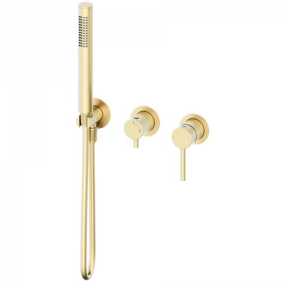 Смесители для душа Wonzon & Woghand Stick WW-838017-BG (со скрытой частью) золото фото 