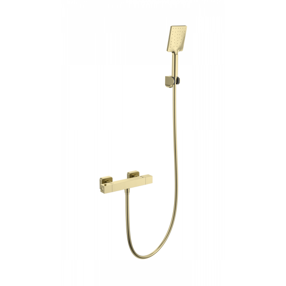 Смесители для душа с термостатом Wonzon & Woghand Stay WW-B2062-A-BG, золото фото 