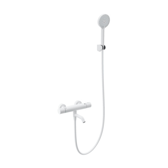 Смесители для ванны с термостатом Wonzon & Woghand WW-B3029-A1-MW, белый фото 