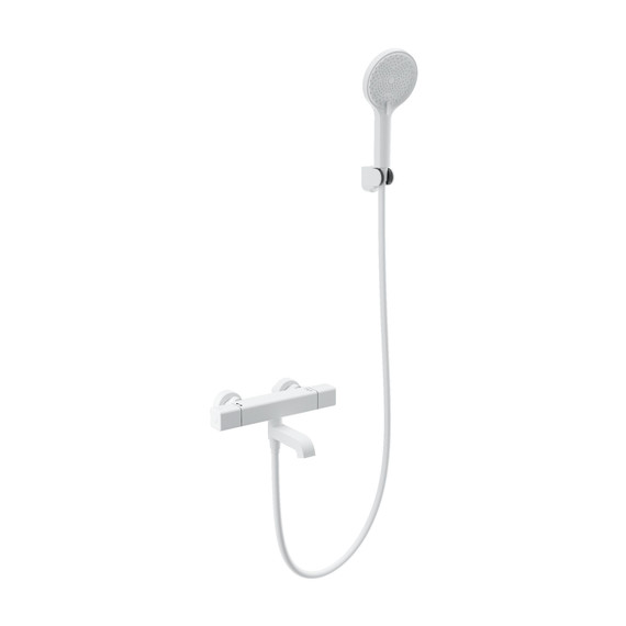 Смесители для ванны с термостатом Wonzon & Woghand Stay WW-B2016-A1-MW, белый фото 