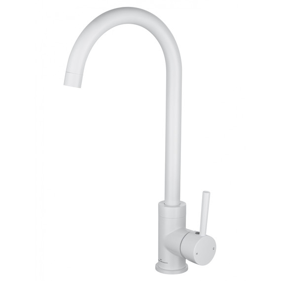 Смесители для кухни Wonzon & Woghand WW-A21102-MW, белый фото 