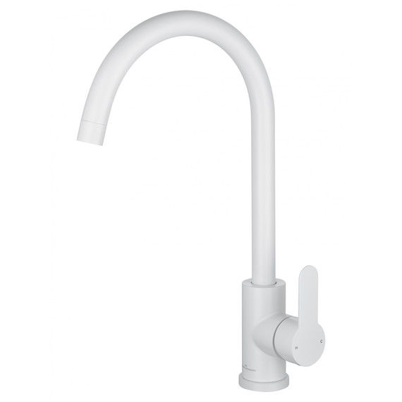 Смесители для кухни Wonzon & Woghand WW-AE4554-MW, белый фото 