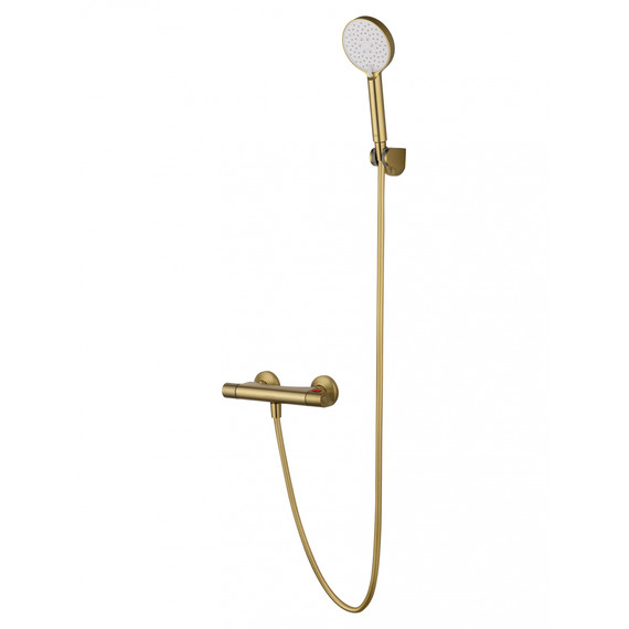 Смесители для душа с термостатом Wonzon & Woghand Inn WW-B2005-A-BG, золото фото 
