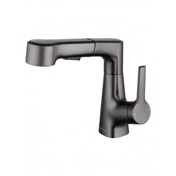 Смесители для раковины Wonzon & Woghand WW-121B108-BGG, тёмный графит фото 