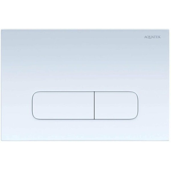 Кнопка смыва Aquatek KDI-0000013, белый фото 