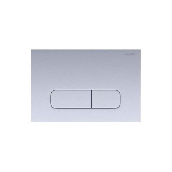 Кнопка смыва Aquatek KDI-0000014, хром матовый фото 