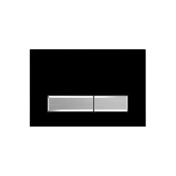 Кнопка смыва Aquatek Slim KDI-0000026, чёрный матовый фото 