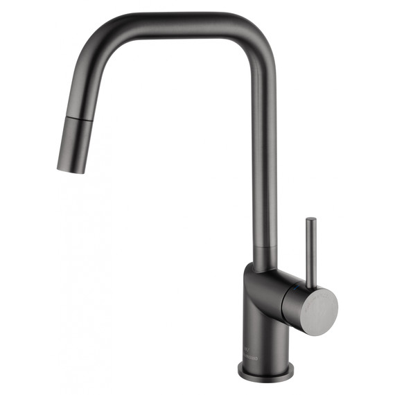 Смесители для кухни Wonzon & Woghand WW-6018-BGG, тёмный графит фото 