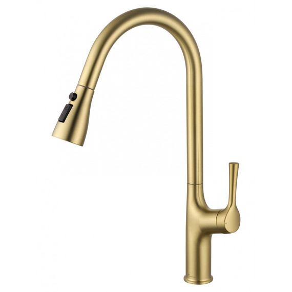Смесители для кухни Wonzon & Woghand WW-AE54123-BG, золото фото 