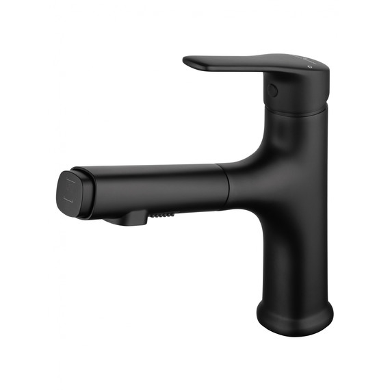 Смесители для раковины Wonzon & Woghand WW-AE4151-MB, чёрный фото 