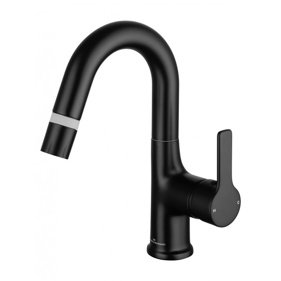 Смесители для раковины Wonzon & Woghand WW-FE01L212-MB, чёрный фото 