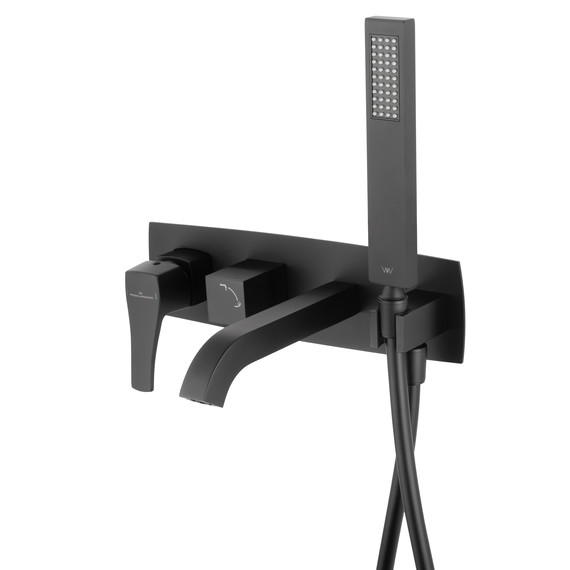 Смесители для ванны Wonzon & Woghand Flex WW-88889072-MB (со скрытой частью) чёрный фото 3