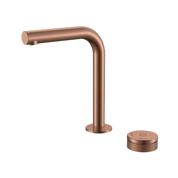 Смеситель для раковины Boheme Tech 158-CB, брашированная медь фото 