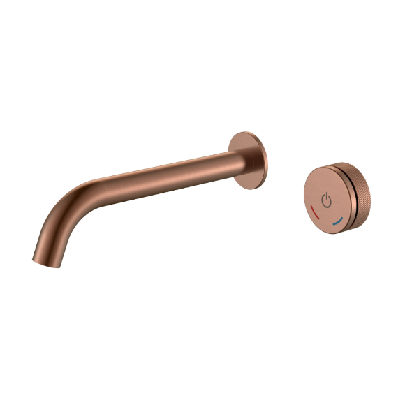 Смеситель для раковины Boheme Tech 158/2-CB, брашированная медь фото 