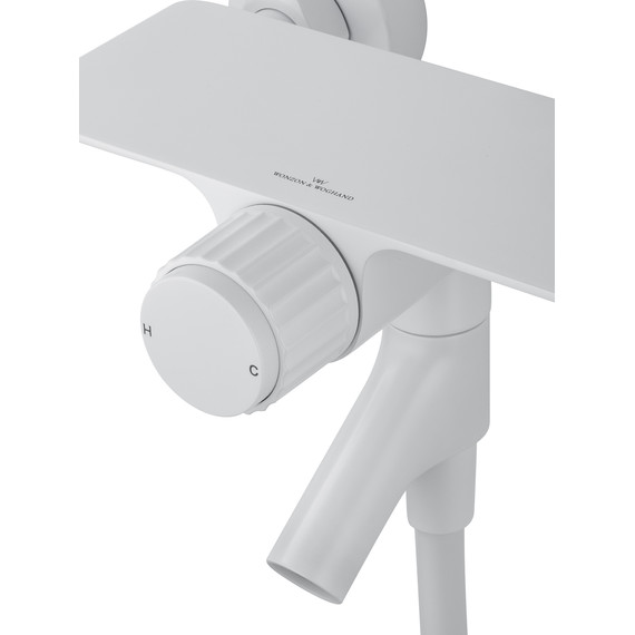 Смесители для ванны Wonzon & Woghand Click WW-FE05L221-MW, белый фото 6