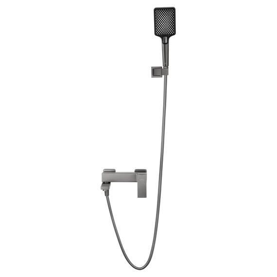 Смесители для ванны Wonzon & Woghand Cube 2.0 WW-88037068-BGM, тёмный графит фото 2