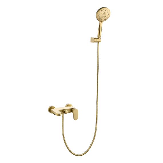 Смеситель для ванны Boheme Spectre 453-MG, золото матовое фото 