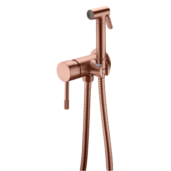 Набор для гигиенического душа Boheme Uno 467-BRB (со скрытой частью) брашированная бронза фото 