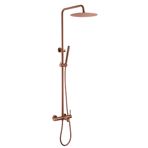 Душевая стойка Boheme Uno 468-BRB, брашированная бронза фото 