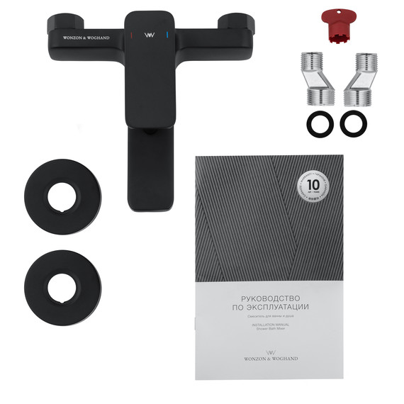 Смесители для ванны Wonzon & Woghand Arnie WW-693101-MB, чёрный фото 6