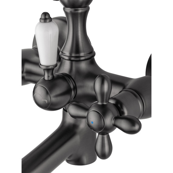 Смесители для ванны Wonzon & Woghand Retro WW-88639020-BGM, тёмный графит фото 5