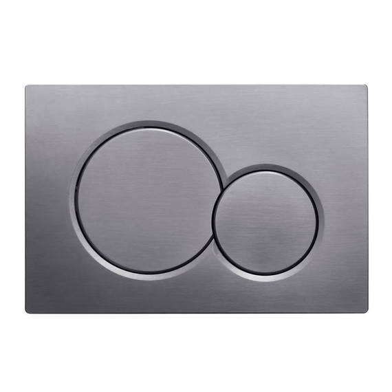 Кнопка смыва Vincea VFP-202GM, воронёная сталь фото 