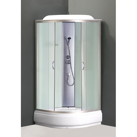 Душевая кабина Loranto 90x90 см CS-6690-25 F, хром/матовое фото 2