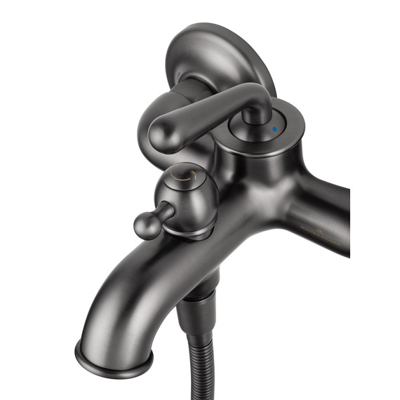 Смесители для ванны Wonzon & Woghand Steam WW-88639008-BGM, тёмный графит фото 5