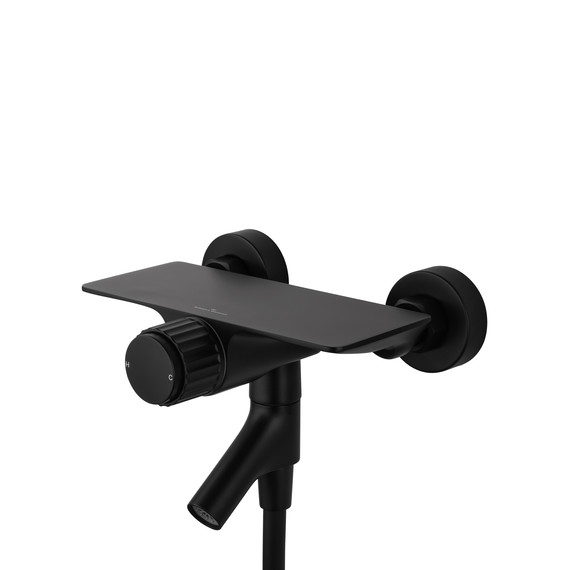 Смесители для ванны Wonzon & Woghand Click WW-FE05L221-MB, чёрный фото 5