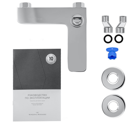 Смесители для ванны Wonzon & Woghand Shark WW-48B3101-CR фото 6