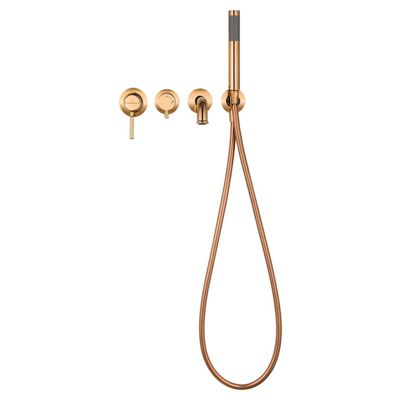 Смесители для ванны Wonzon & Woghand Tor WW-88889073-RG (со скрытой частью) розовое золото фото 2