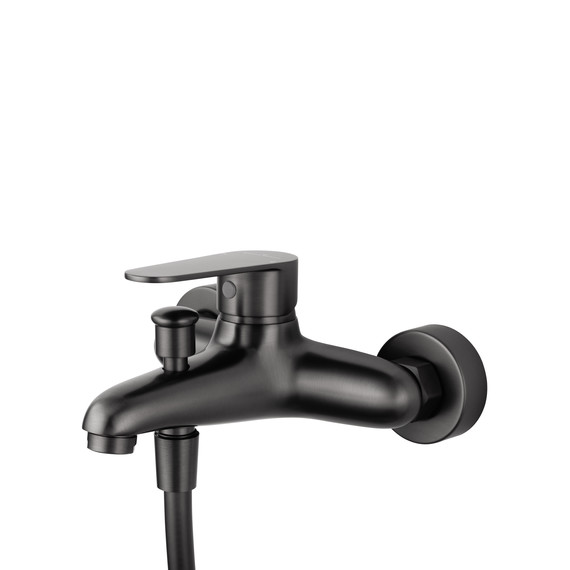 Смесители для ванны Wonzon & Woghand Alfa WW-AE3204-BGG, тёмный графит фото 4