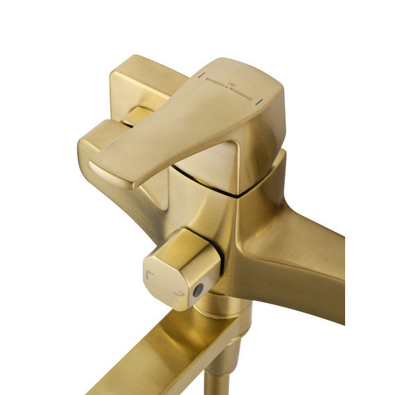 Смесители для ванны Wonzon & Woghand Flex WW-639906-BG, золото фото 3