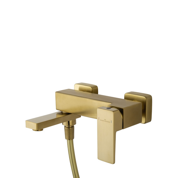 Смесители для ванны Wonzon & Woghand Cube 2.0 WW-88037068-BG, золото фото 6