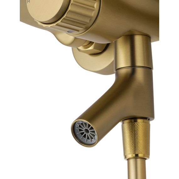 Смесители для ванны Wonzon & Woghand Click WW-FE05L221-BG, золото фото 4