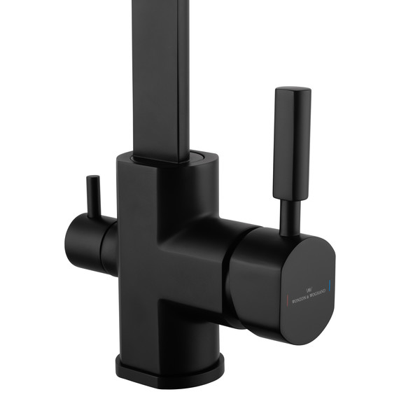 Смесители для кухни Wonzon & Woghand WW-88458003-MB, чёрный фото 4