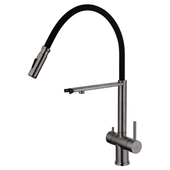 Смесители для кухни Wonzon & Woghand WW-88458009-BGM, тёмный графит фото 2