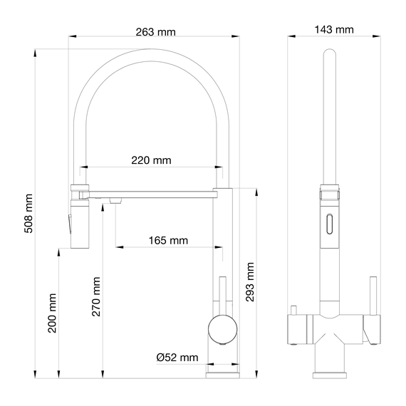 Смесители для кухни Wonzon & Woghand WW-88458009-BG, золото фото 6