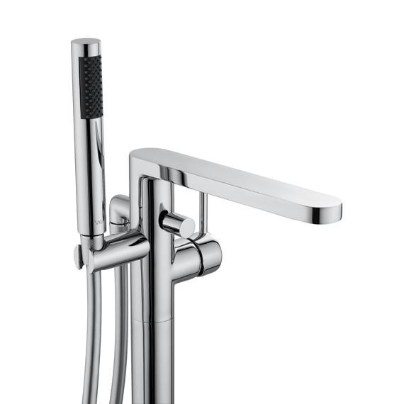 Смеситель для ванны напольный Wonzon & Woghand Stick WW-88649901-CR фото 6