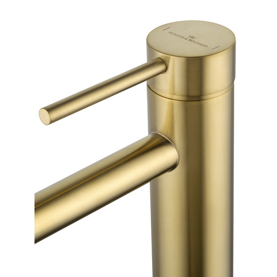 Смесители для раковины Wonzon & Woghand Stick WW-88139017-BG, золото фото 4